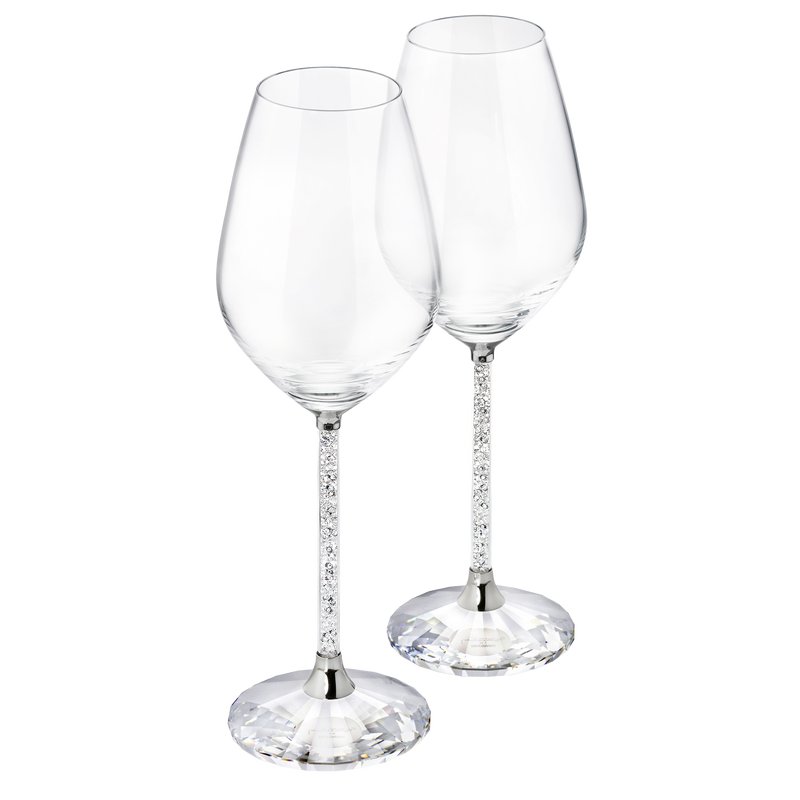 Swarovski Crystalline White Wine Glasses (Set of 2)