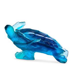 Large Blue Sea Turtle Mer De Corail, medium