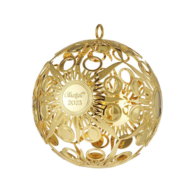 Christofle Rêve Cosmique Gold Christmas Ornament Tanagra Uae