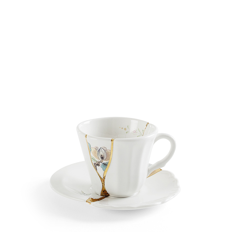 

Kintsugi N3 Coffee Cup With Saucer