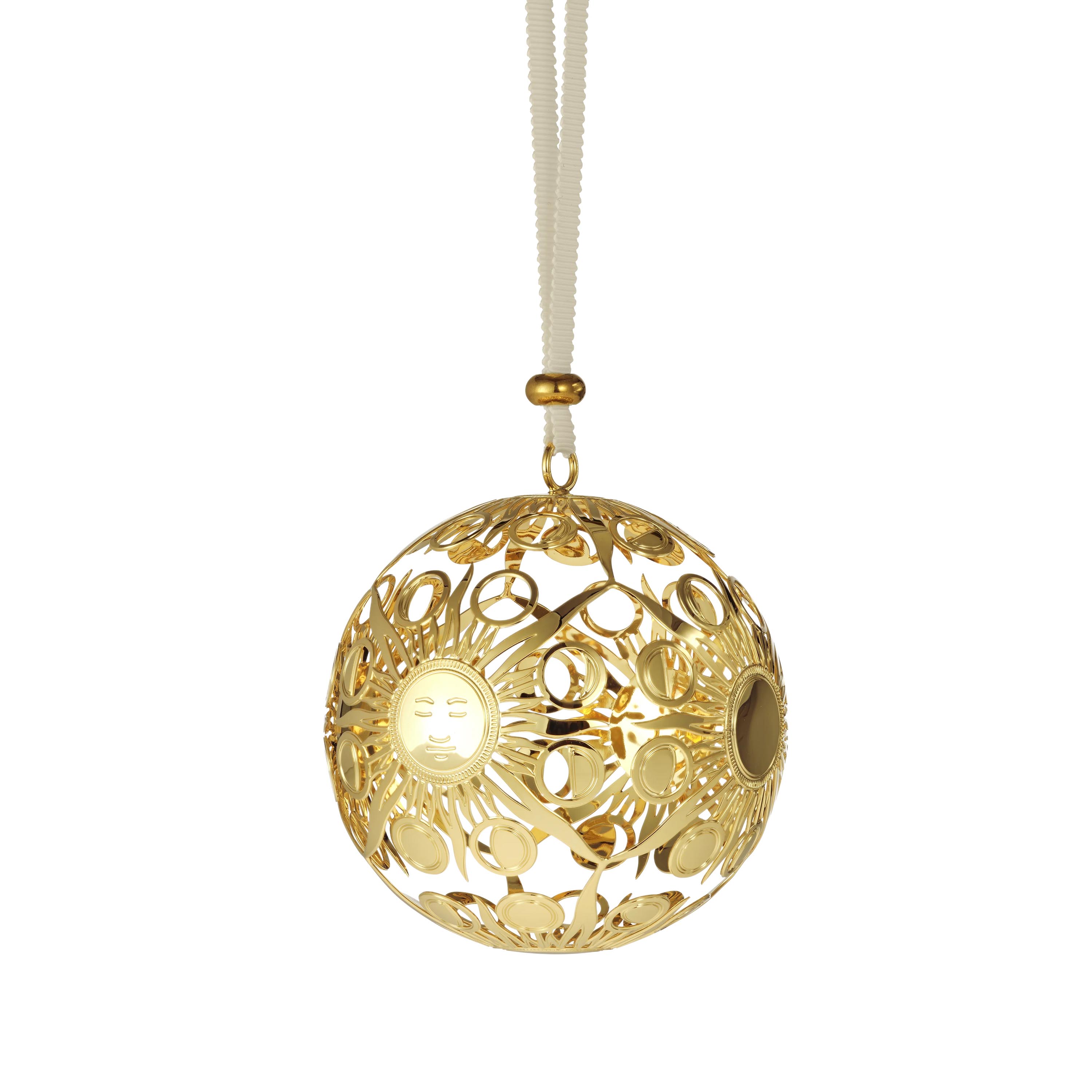 

Rêve Cosmique Gold Christmas Ornament