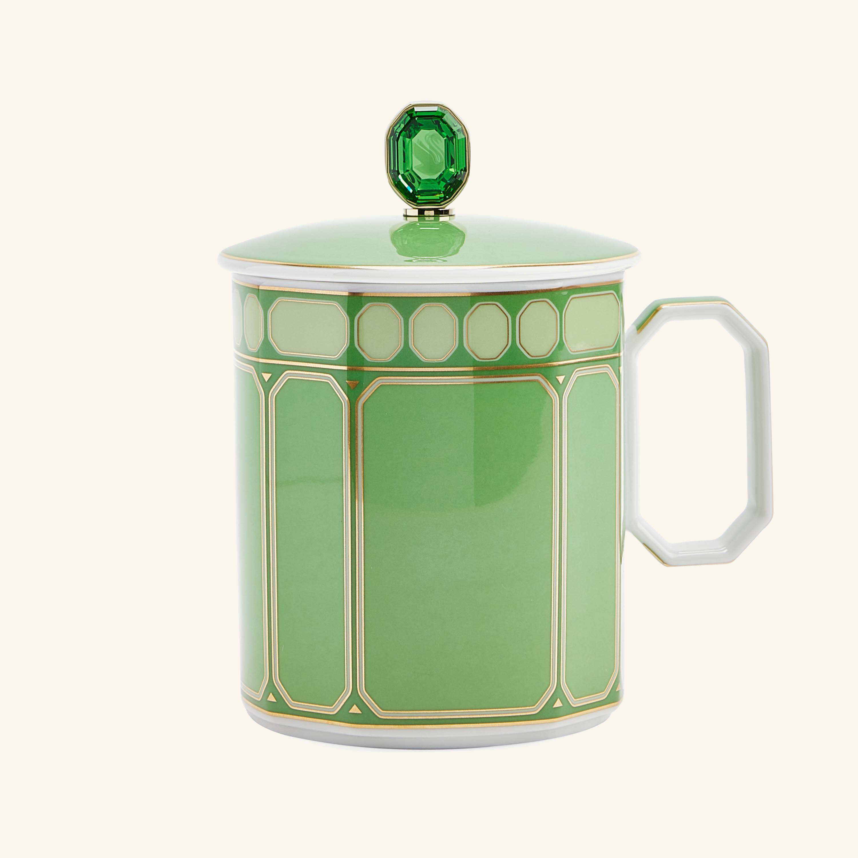 

Signum Fern Mug With Handle And Lid