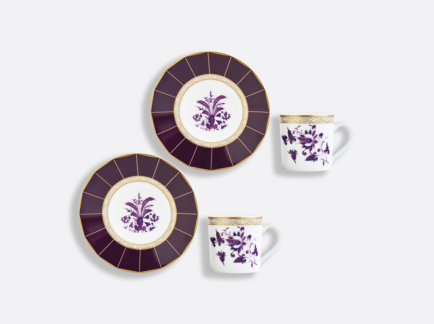 

Coffret 2 Tasses Et Soucoupes Cafe