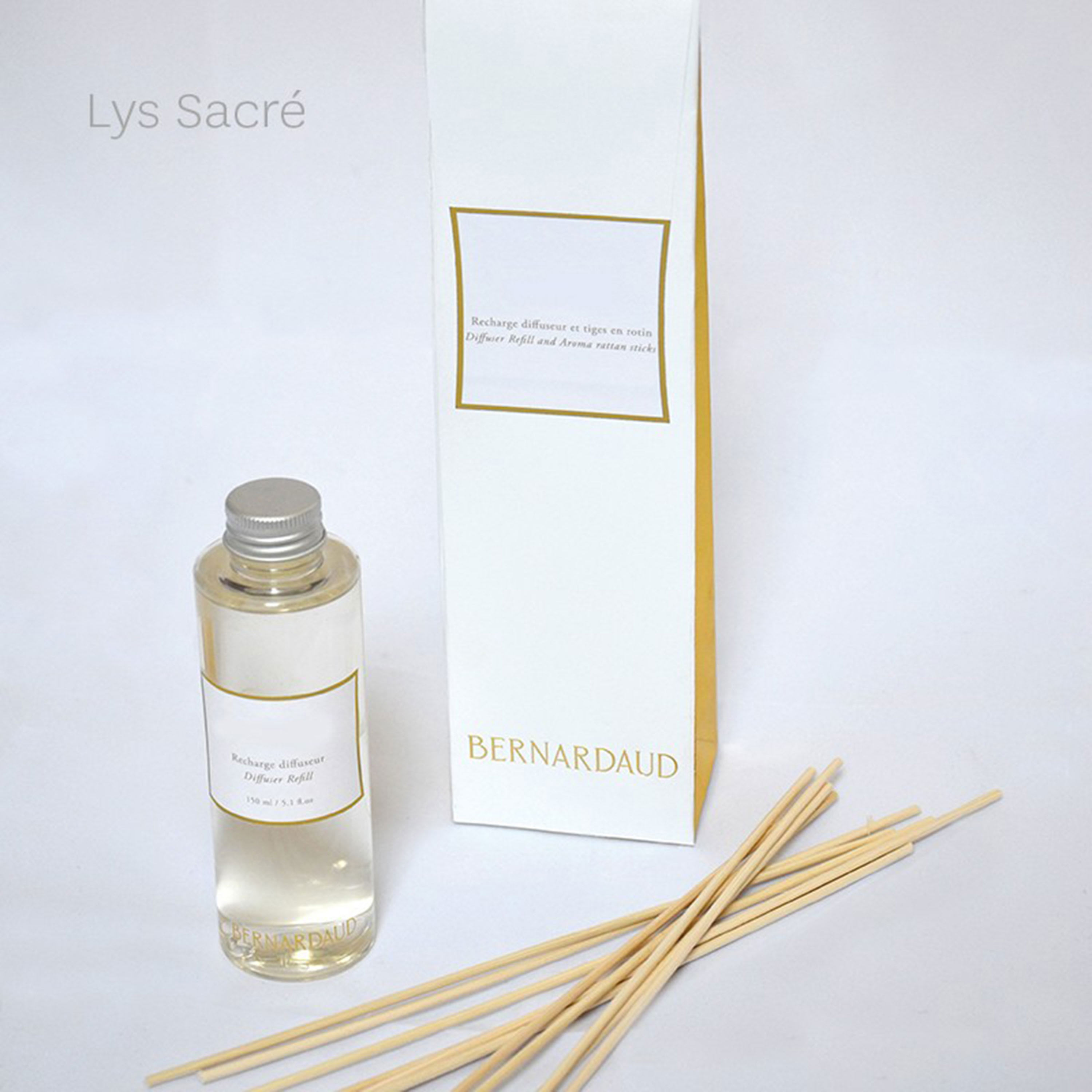 

Sacred Lily Diffuser Refill + Rattan Sticks