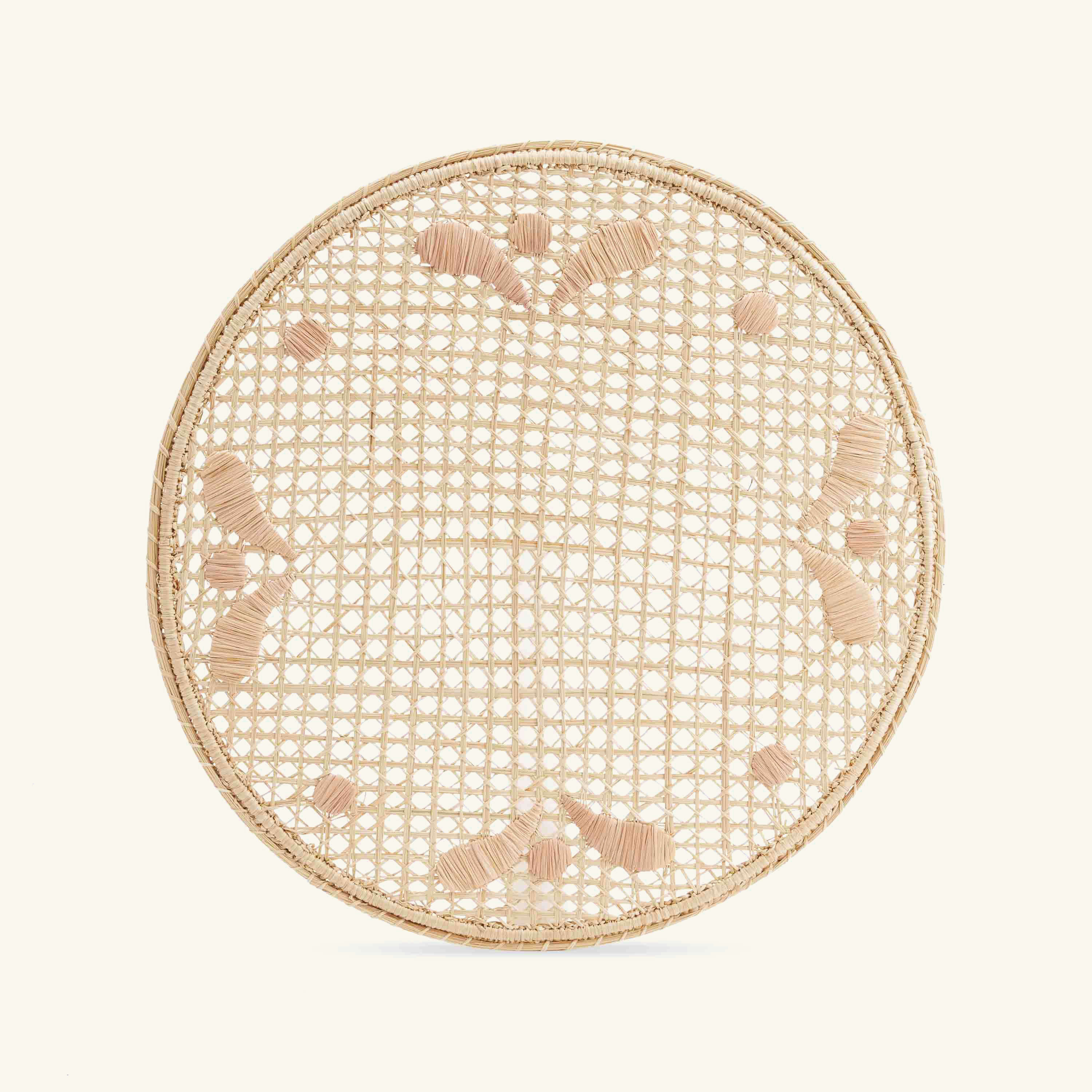 

Iraca Round Table Mat