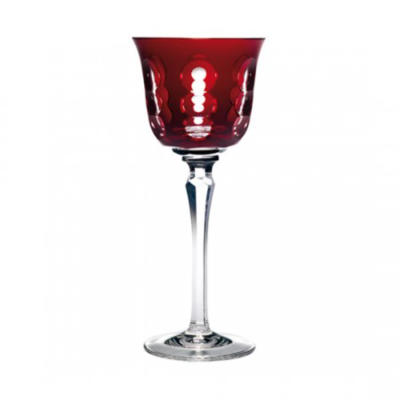 

Kawali Red Crystal Wine Glass