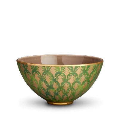 

Fortuny Piumette Green Medium Bowl