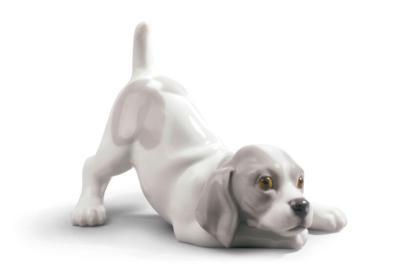 

Lladro Playful Puppy Figurine