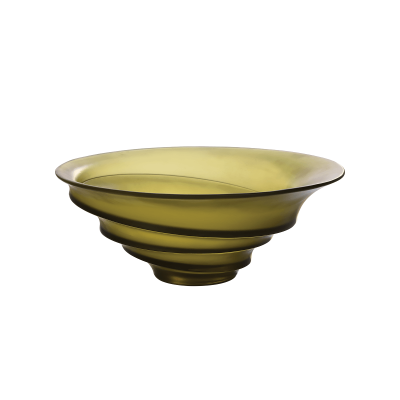 

Daum Olive Green Bowl