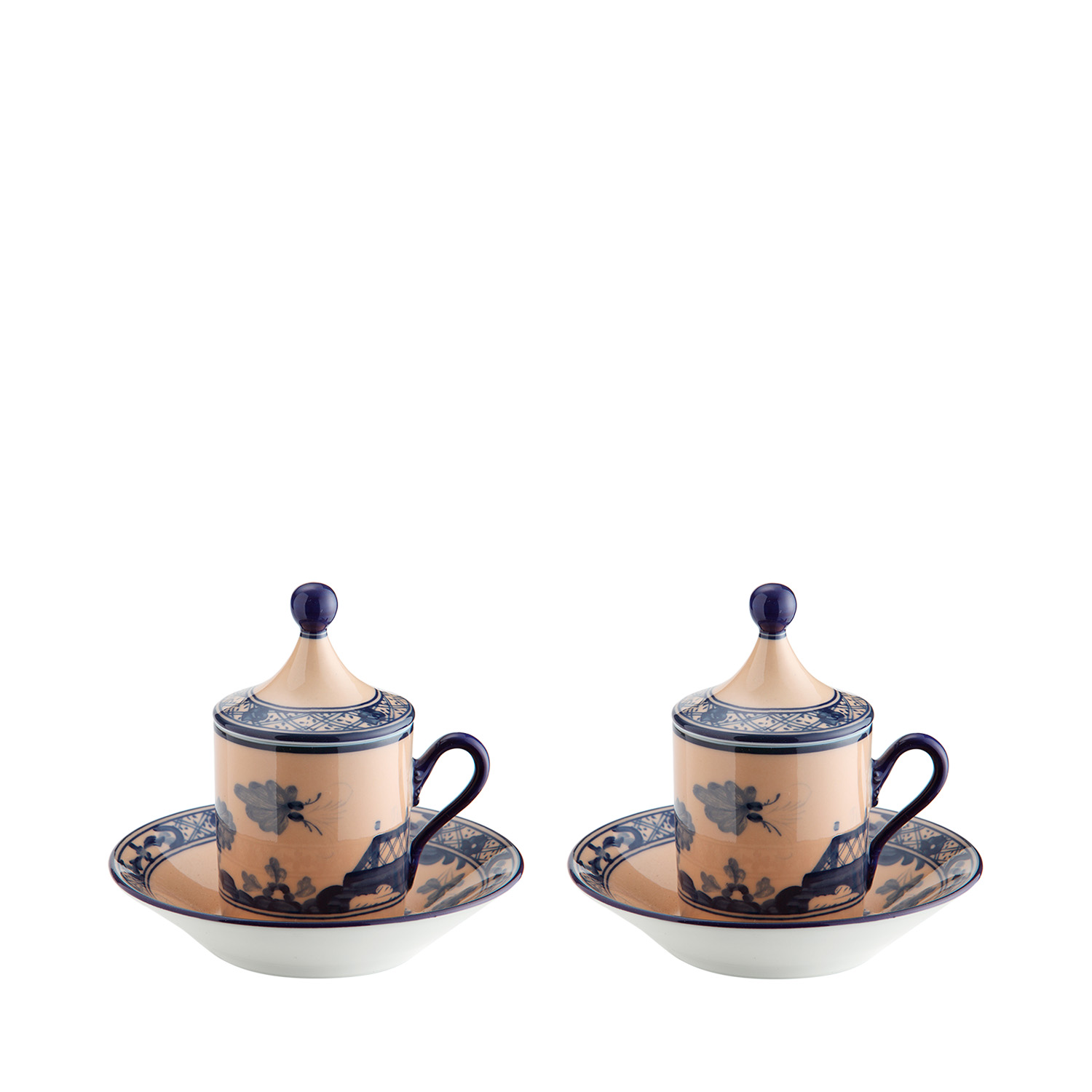 

Espresso Set For Two Oriente Italiano Cipria