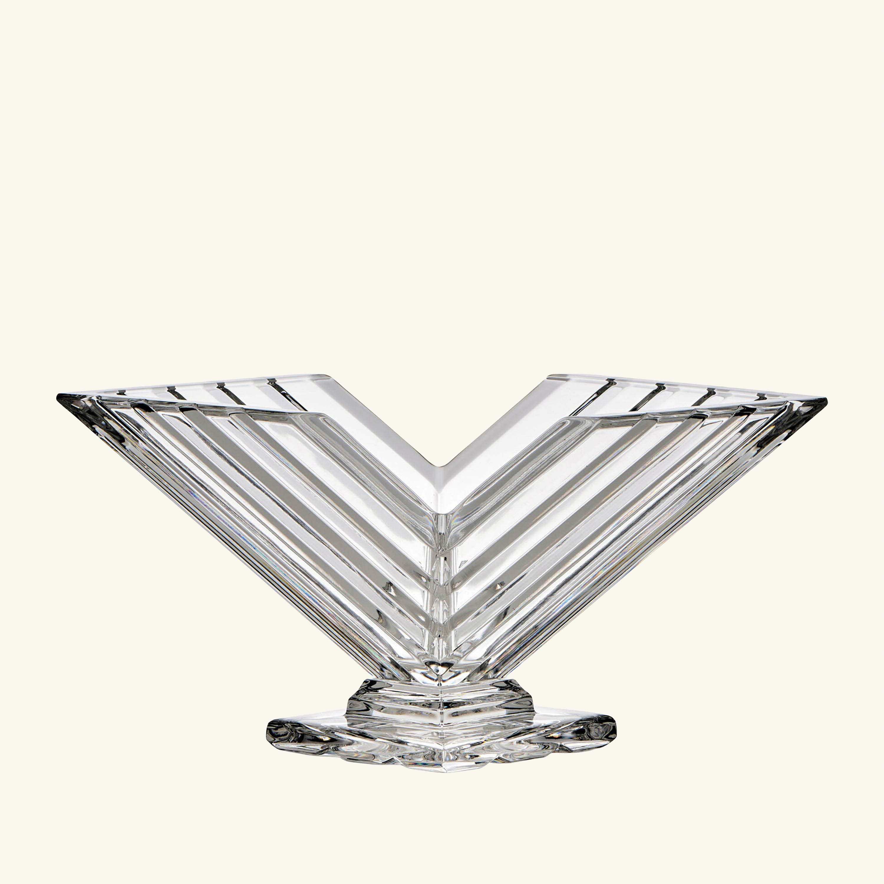 

Crystal V Shape Centerpiece – Small