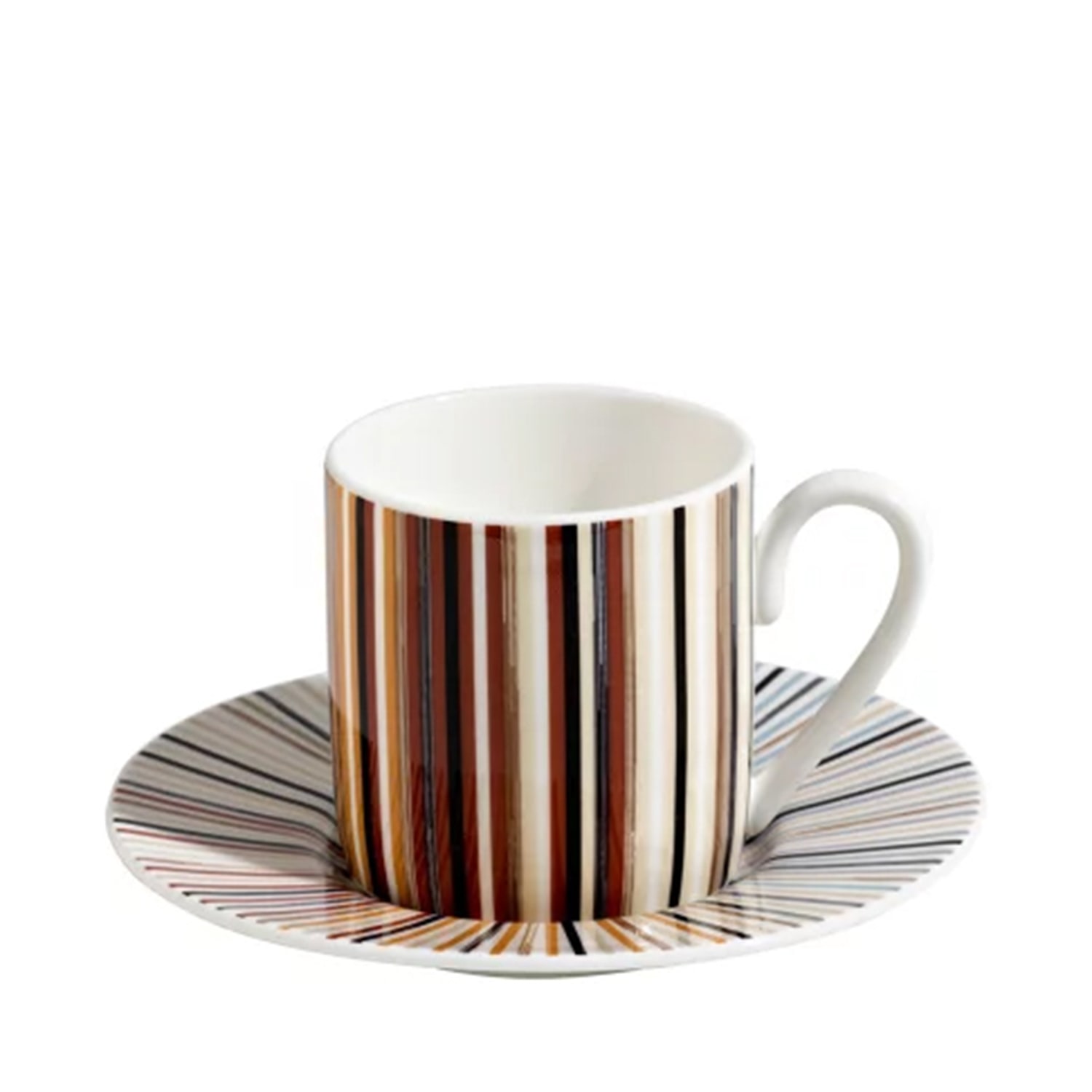 

Set Of 6 Stripes Jenkins Coffee Cup & Saucer