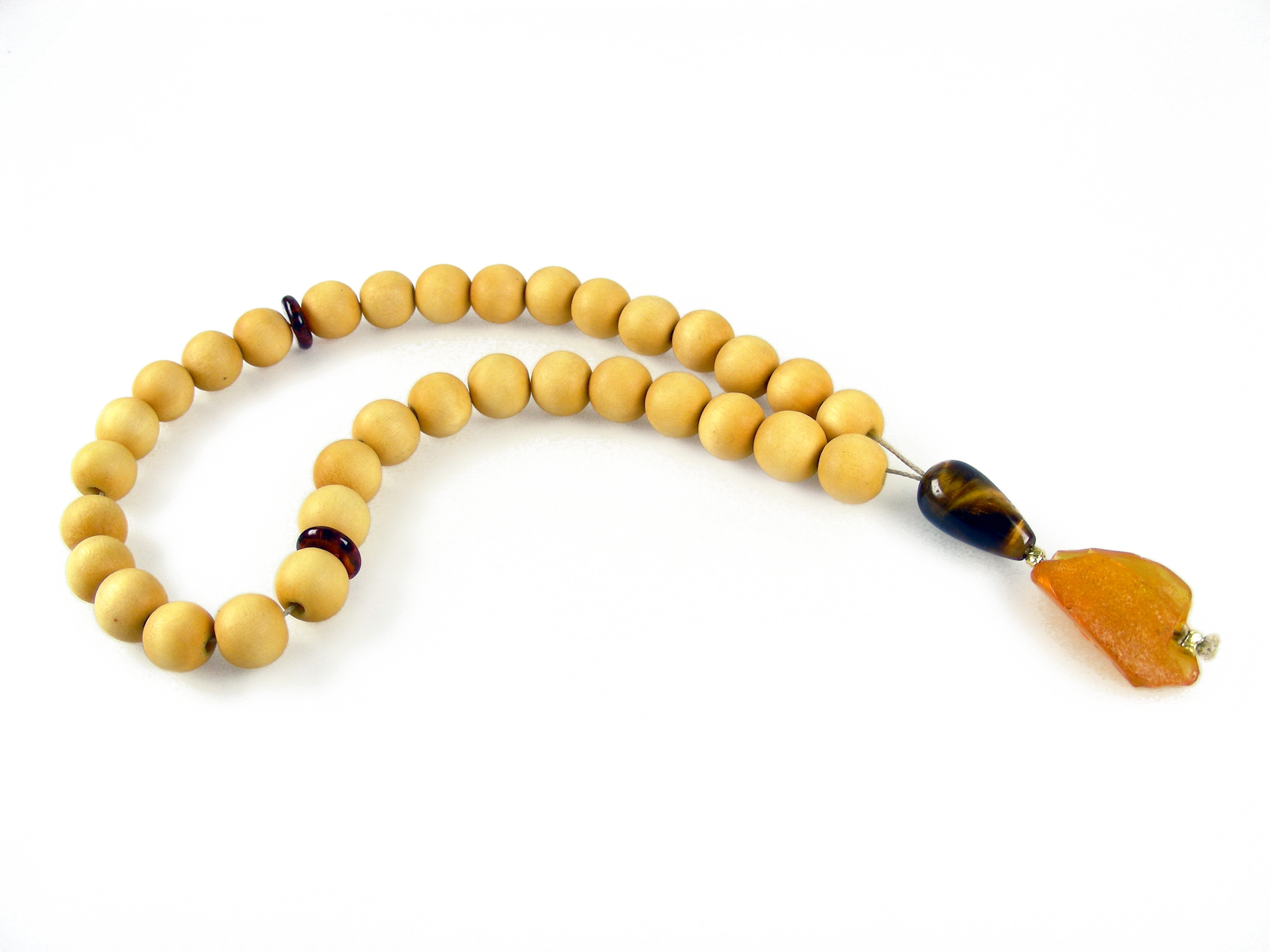 

Mazlo Masbaha Rosary Exotic Wood Amber Tiger S Eye