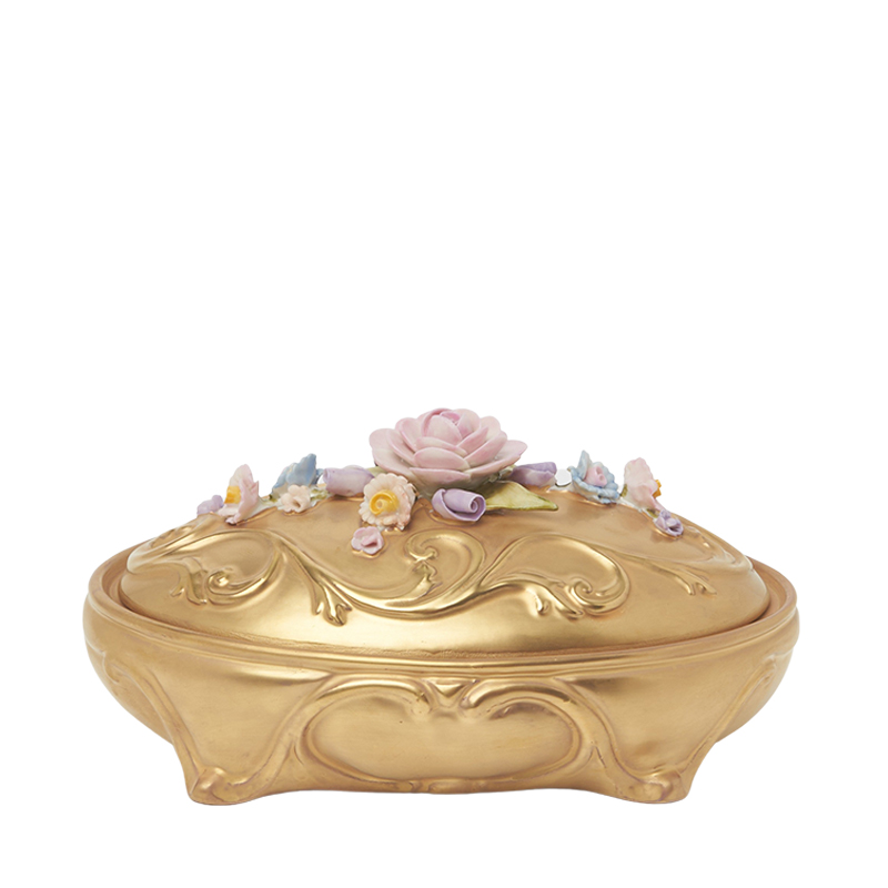 

Marie-antoinette Large Oval Trinket Box