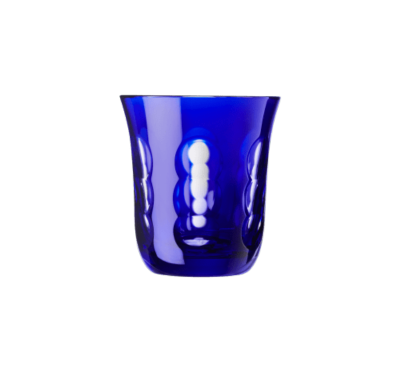 

Kawali Casted Goblet Blue