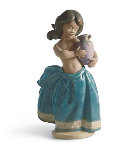 

Little Peasant Girl Figurine