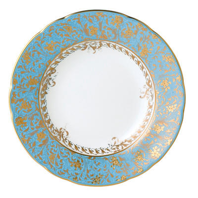 

Eden Turquoise Rim Soup Plate