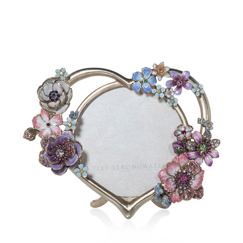 

Bouquet Heart 4'' Round Frame