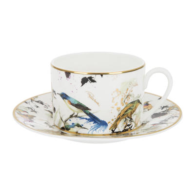 

Roberto Cavalli Garden Birds Teacup & Saucer