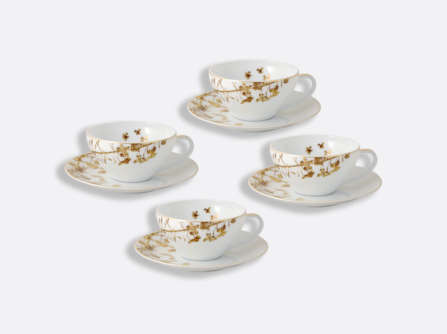 

Coffret 4 Tasses Et Soucoupes