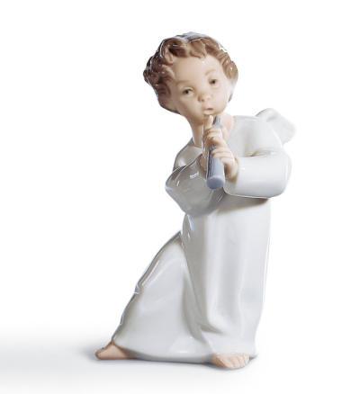 

Lladro Angel W/flute