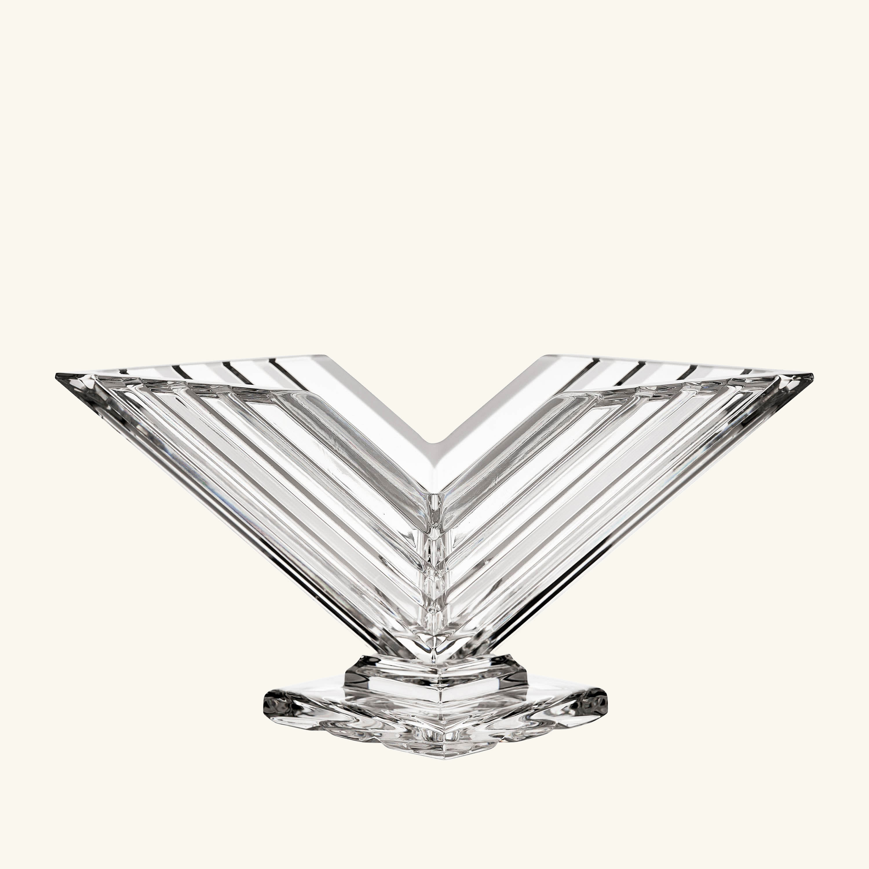 

Crystal V Shape Centerpiece – Large