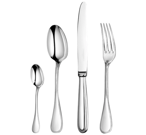 

Christofle Perles Flatware Set 72 Pcs