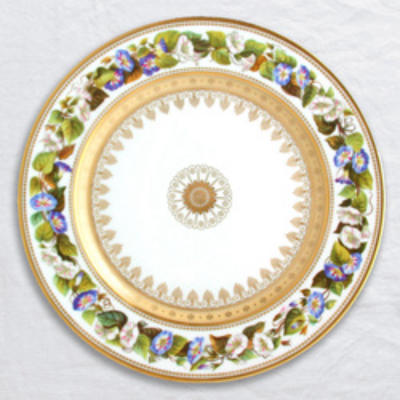 

Botanique Dinner Plate Morning Glory