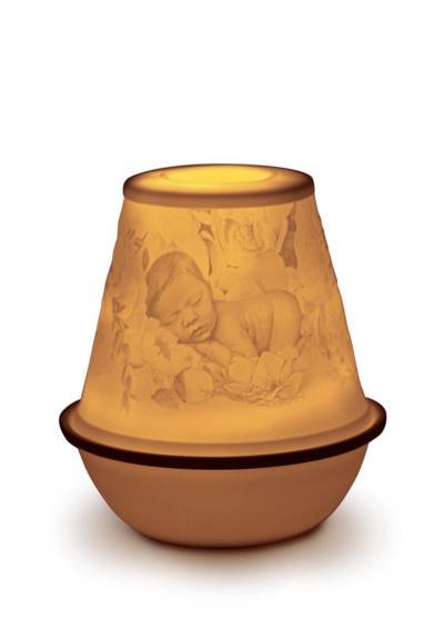 

Lithophane Votive Light - New Baby