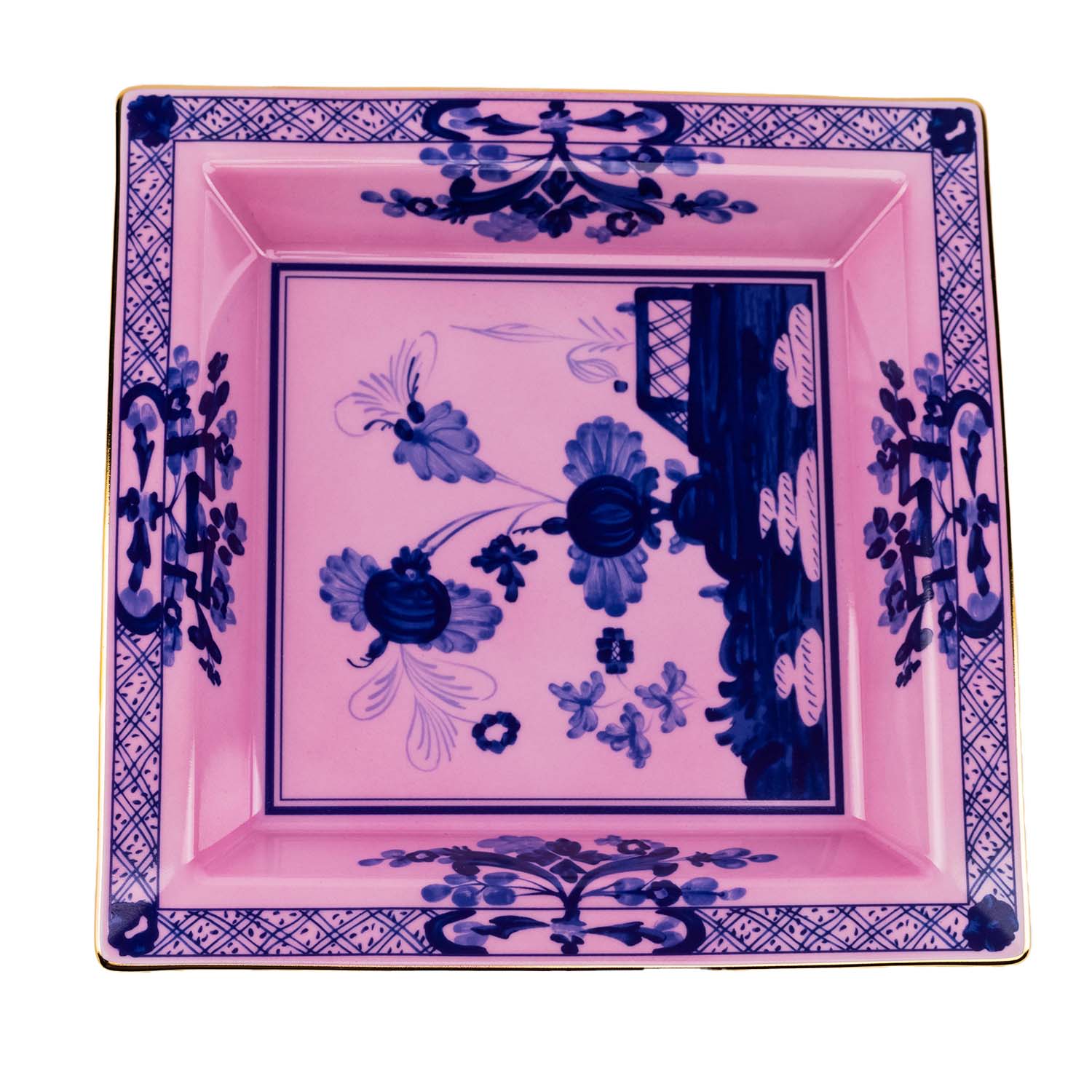 

Large Squared Vide Poche Oriente Italiano Azalea