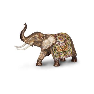 

Jay Strongwater Duke Grand Tapestry Elephant Figurine