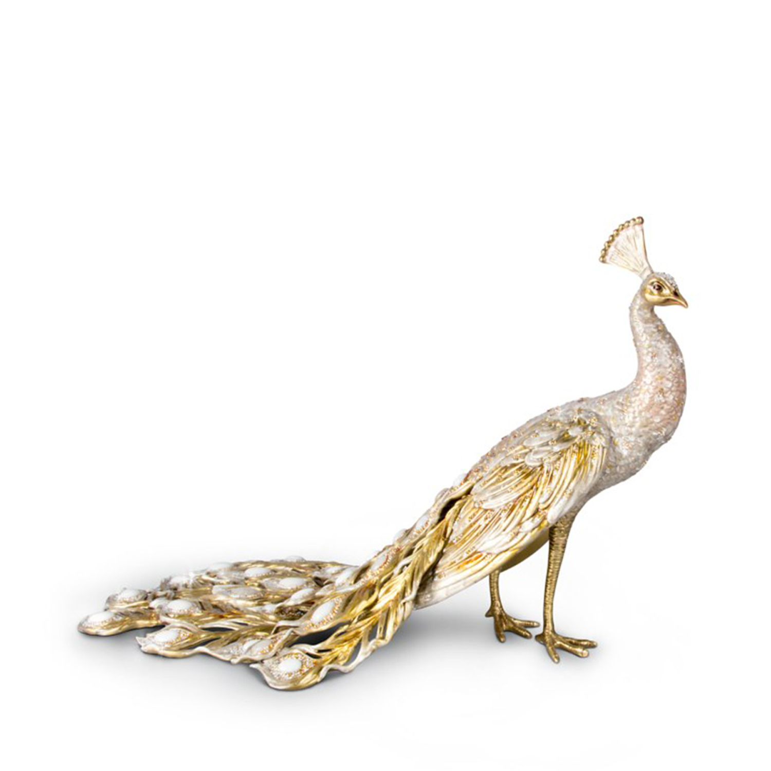 

Jay Strongwater Theseus Grand Peacock Figurine