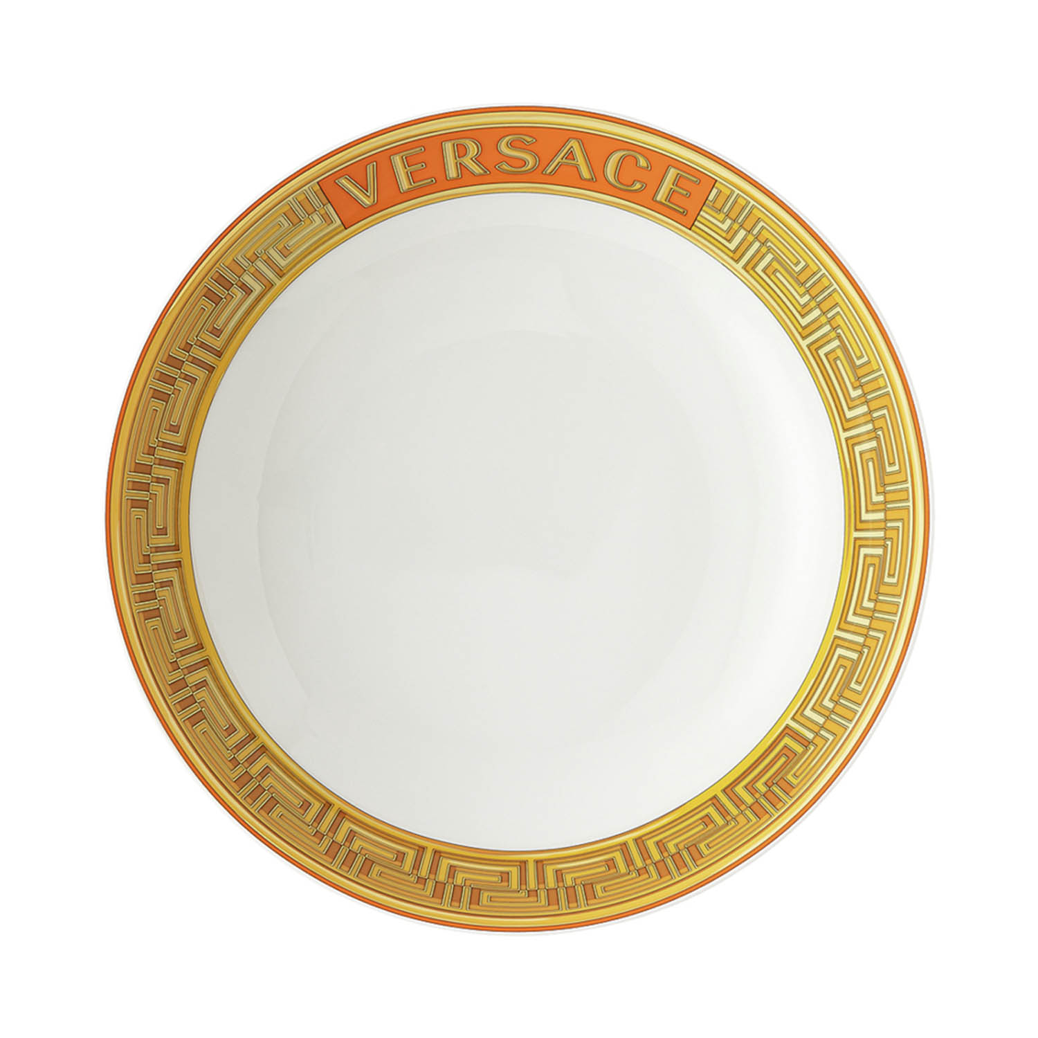 

Orange Coin Plate