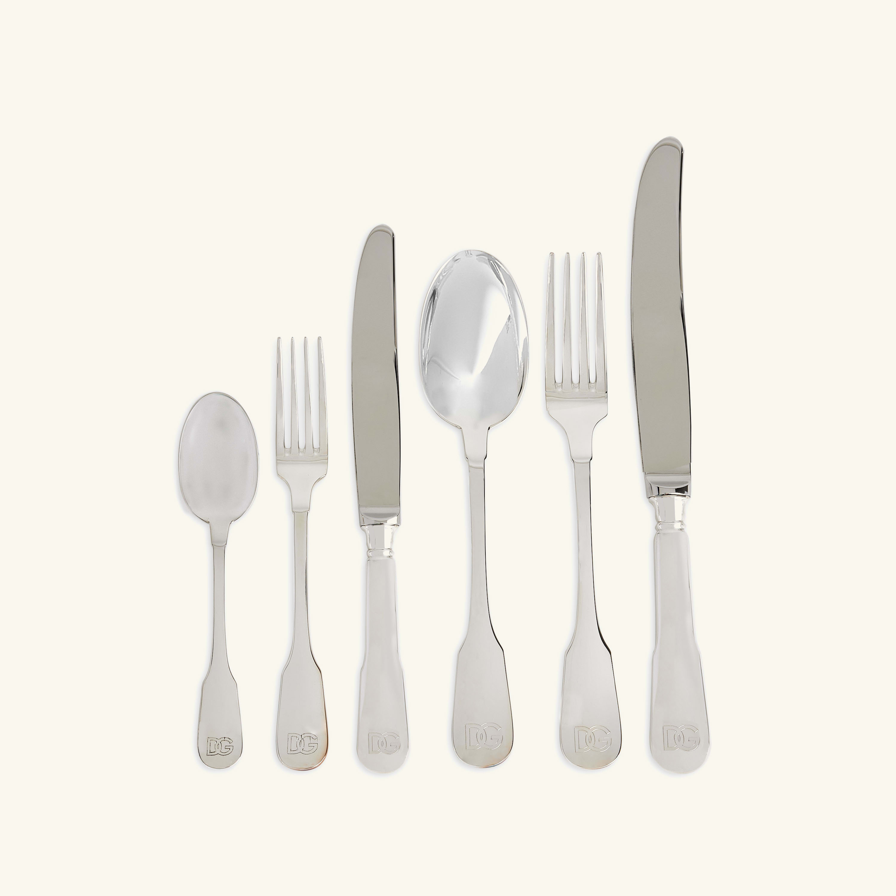 

Set Of 6 Dg Logo Flatware Set