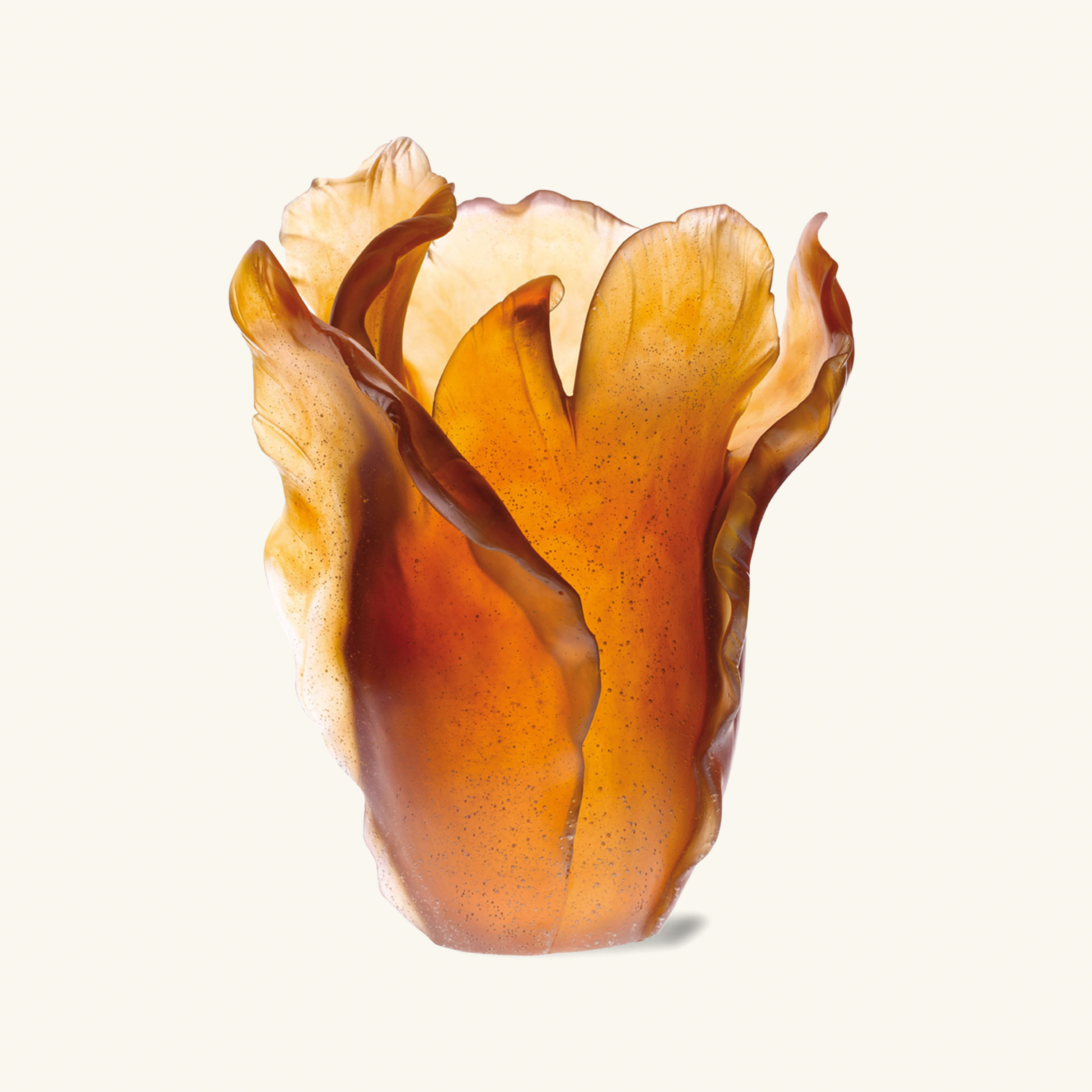 

Tulip Vase Amber