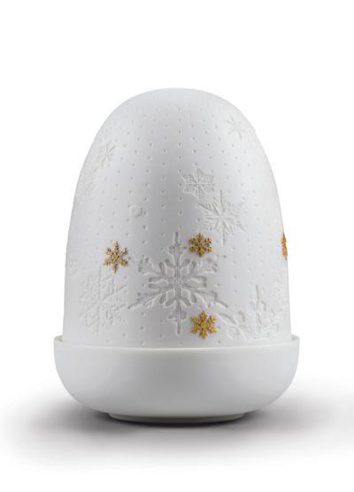 

Lladro Snowflakes Dome Table Lamp