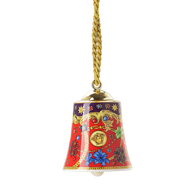 

Barocco Holiday Porcelain Bell