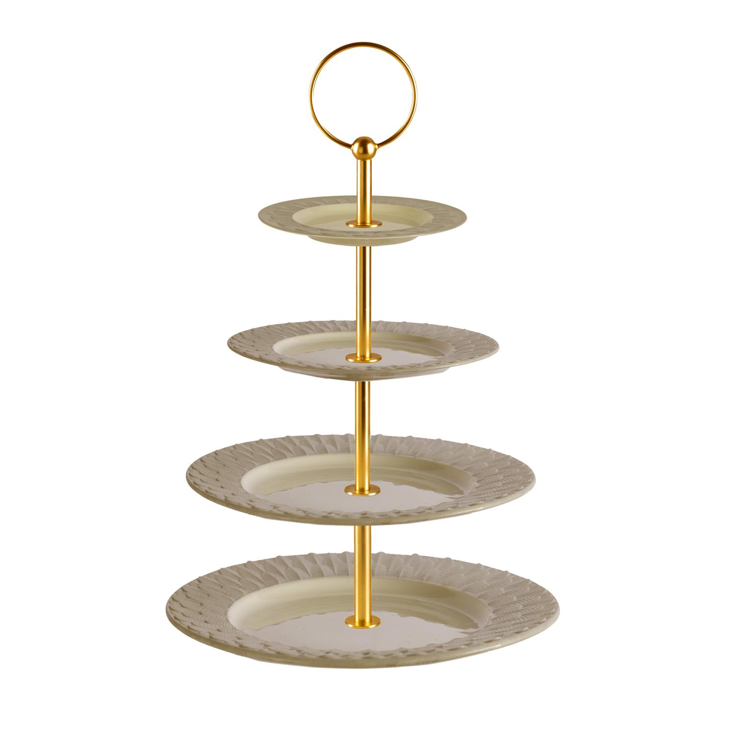 

Peacock 4-tier Cake Stand