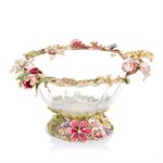 

Dutch Floral Glass Bowl