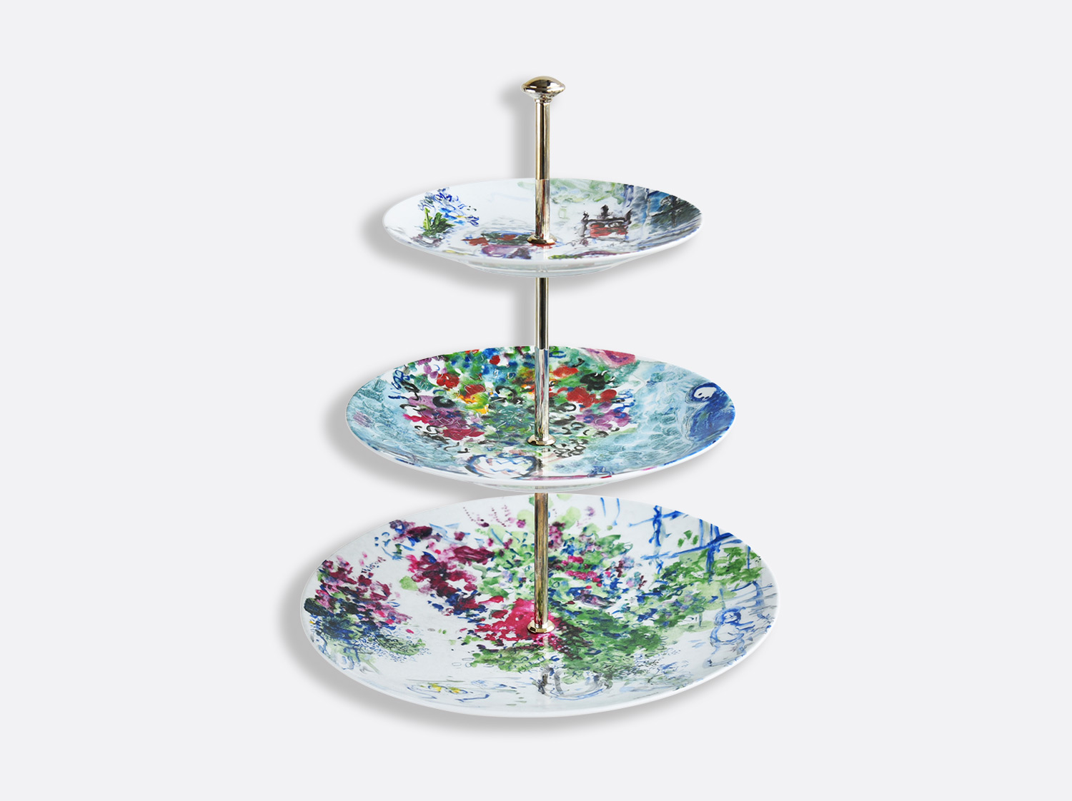 

Chagall - Bouquet De Fleurs 3 Tiers Stand